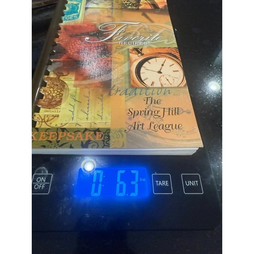 Spring‎ Hill, Florida Art League Recipe Book Cookbook 2007